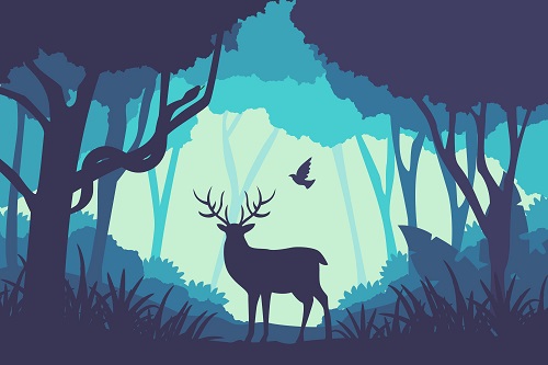 Image for event: Magical Forest Painting