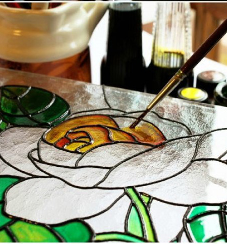Image for event: DIY Faux Stained Glass