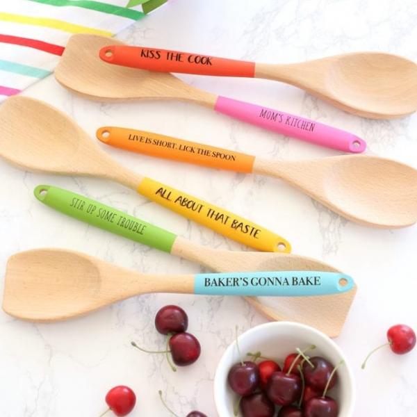 Image for event: Personalized Kitchen Spoons with Glowforge