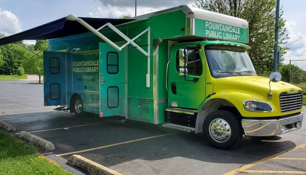 Image for event: Bookmobile Visit: Independence Elementary School Visit